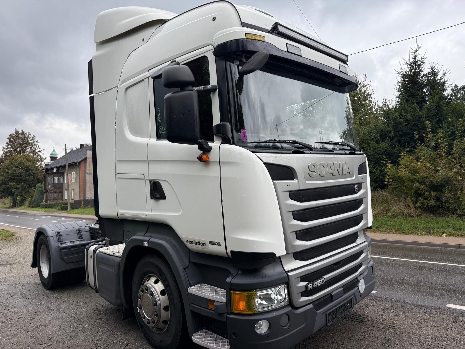 Samochód ciężarowy Scania 450R rok 2017 cena 92000 zł netto.