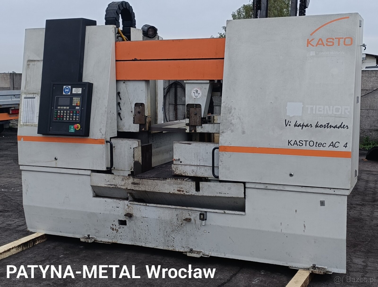 Automatyczna PIŁA / PRZECINARKA taśmowa, typ: KASTOtec AC4