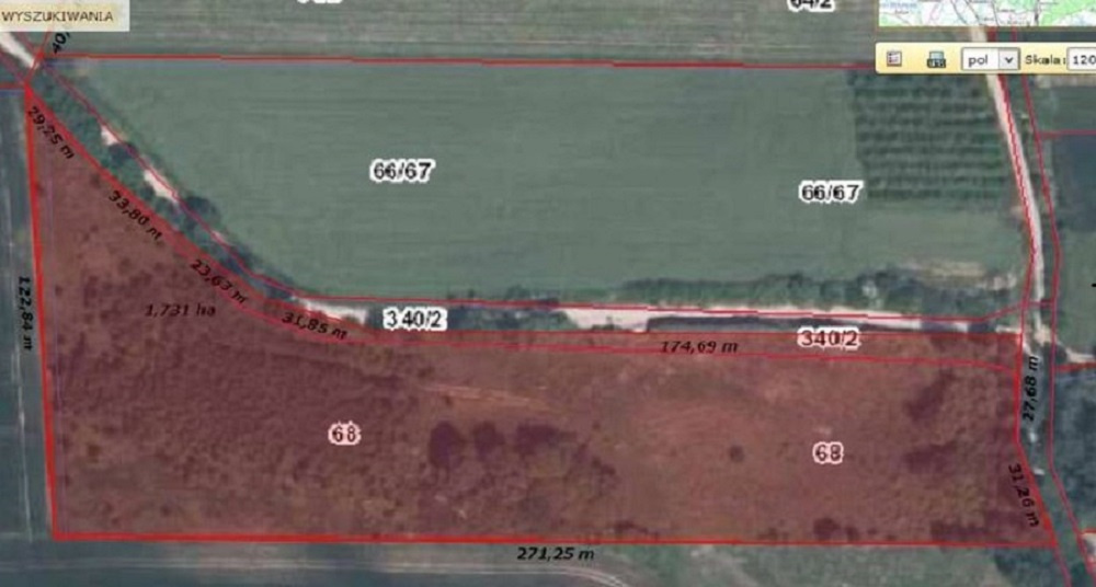 Działki budowlane BODUSZÓW pow.Opatów świętokrzyskie