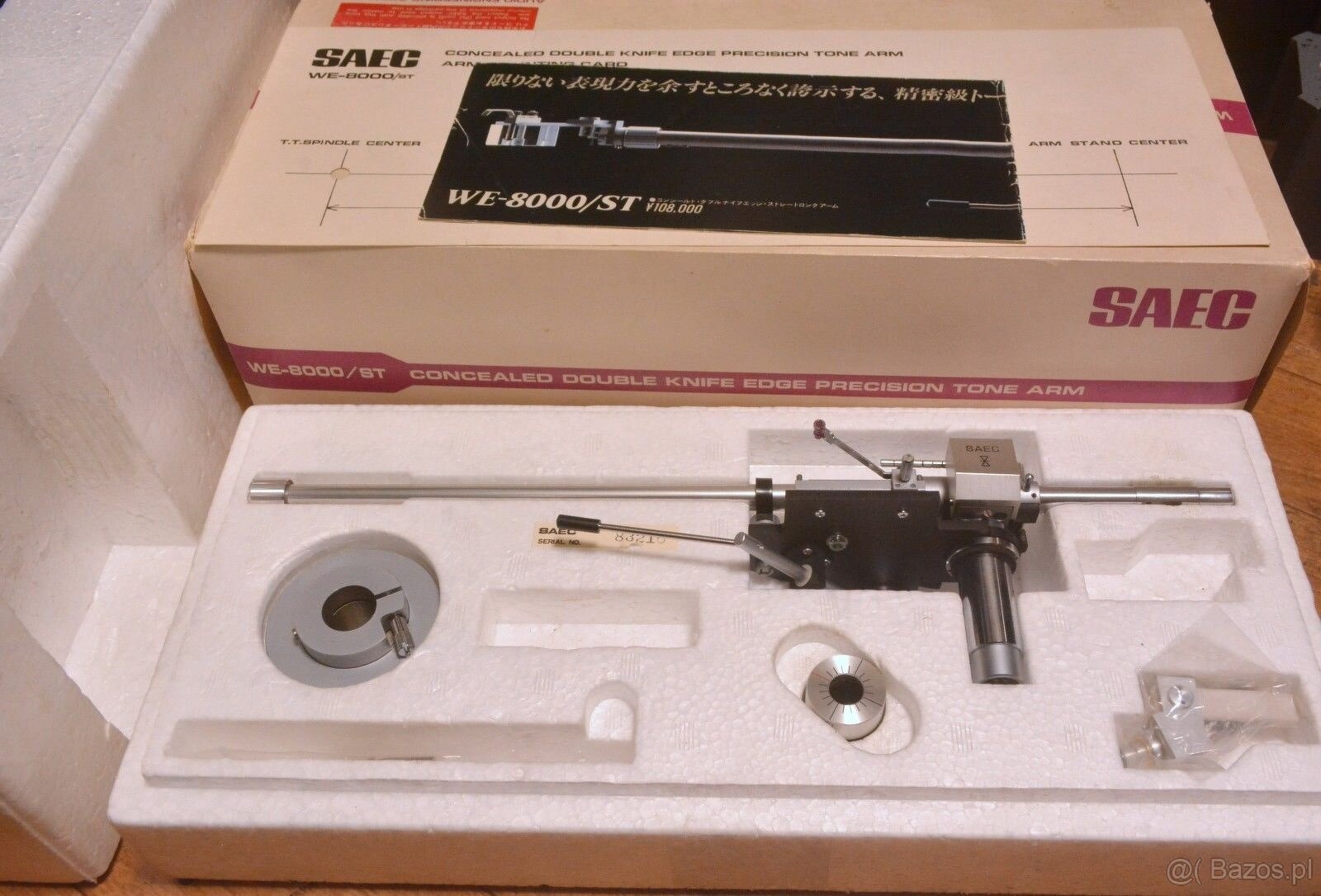 SAEC WE-8000 ST Tonearm - 1000 EURO