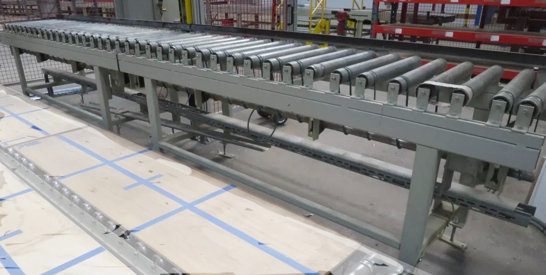 Stół rolkowy z napędem