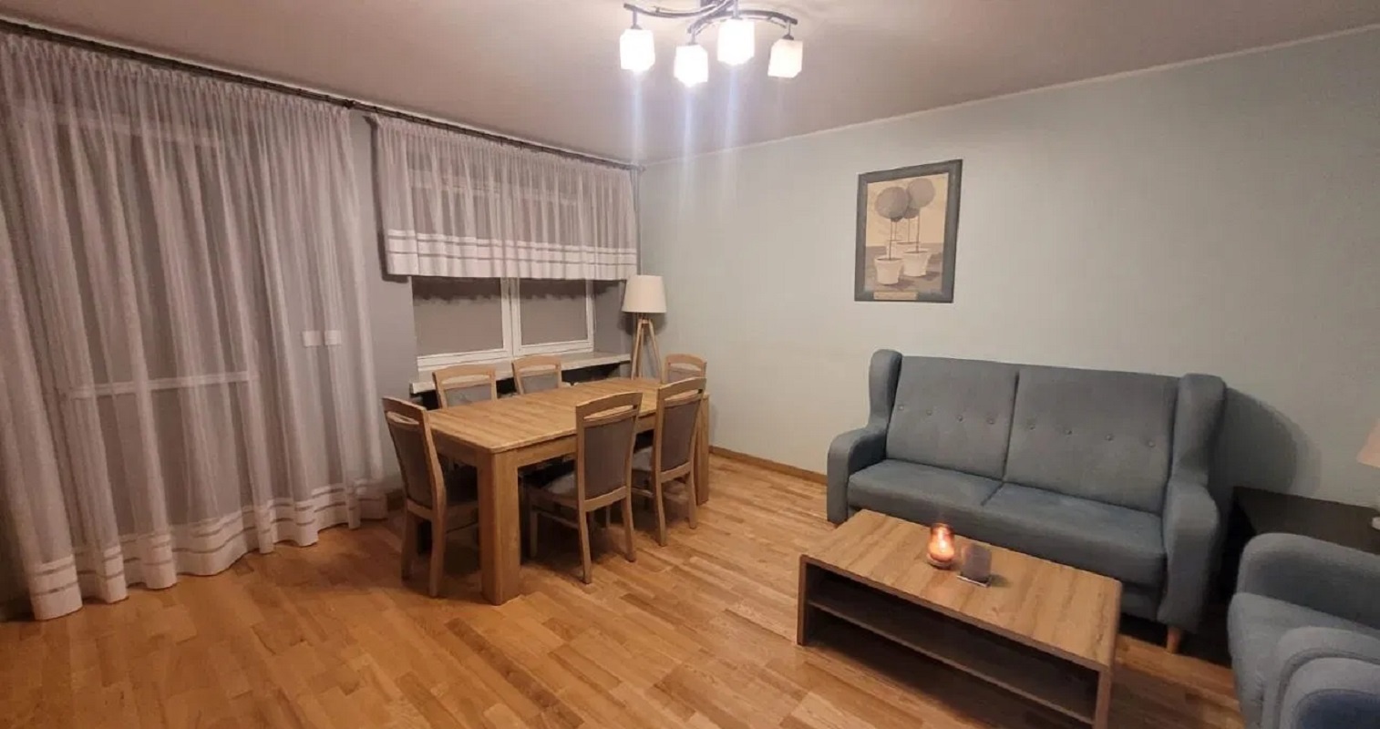 3 pokoje, 64.90m2, duży balkon, umeblowane, III p. Os.Asnyka