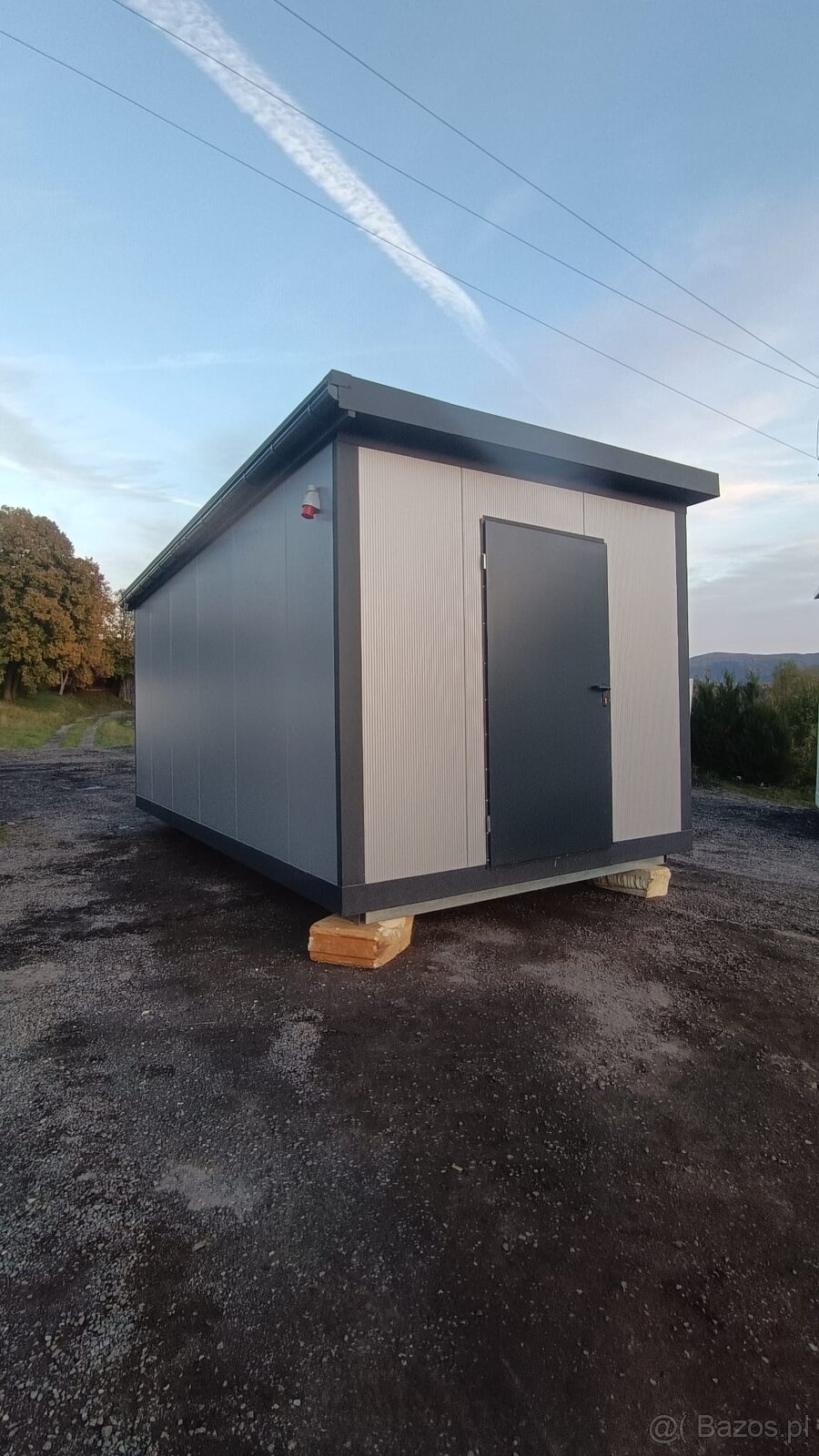 Kontener Biurowo - Socjalny / Kontener Biurowy / Pawilon 6x3