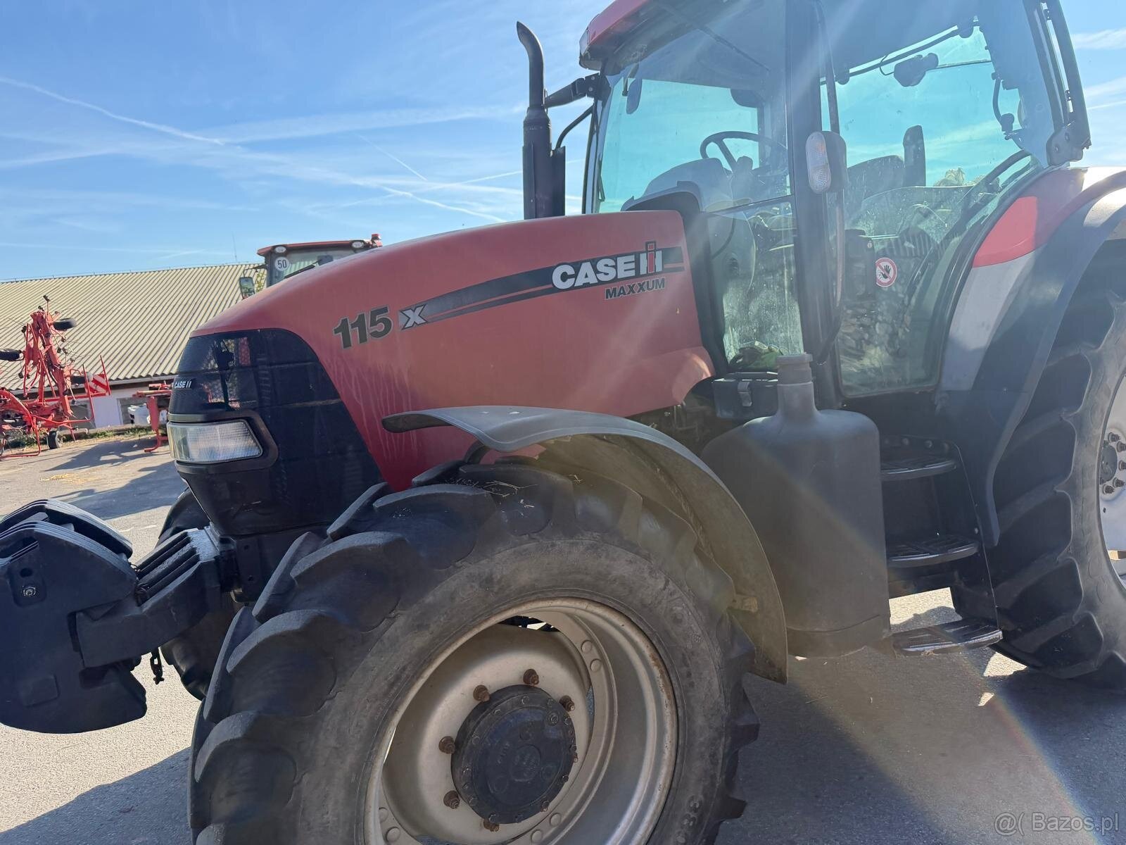 Ciągnik rolniczy Case Maxxum 115 rok prod. 2010 cena 91500 z