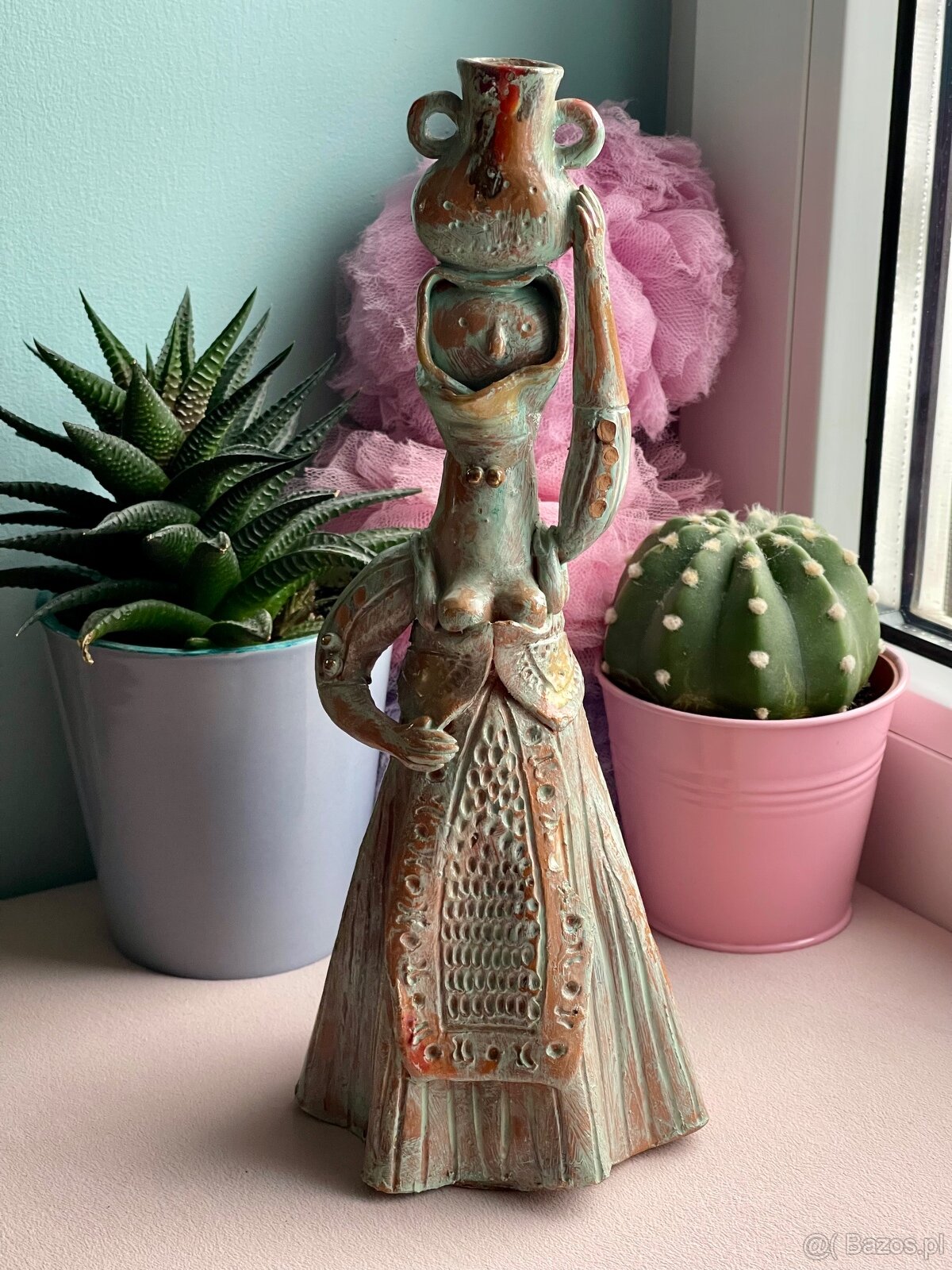 Giuseppe Silecchia Włochy figurka ceramiczna Unikat