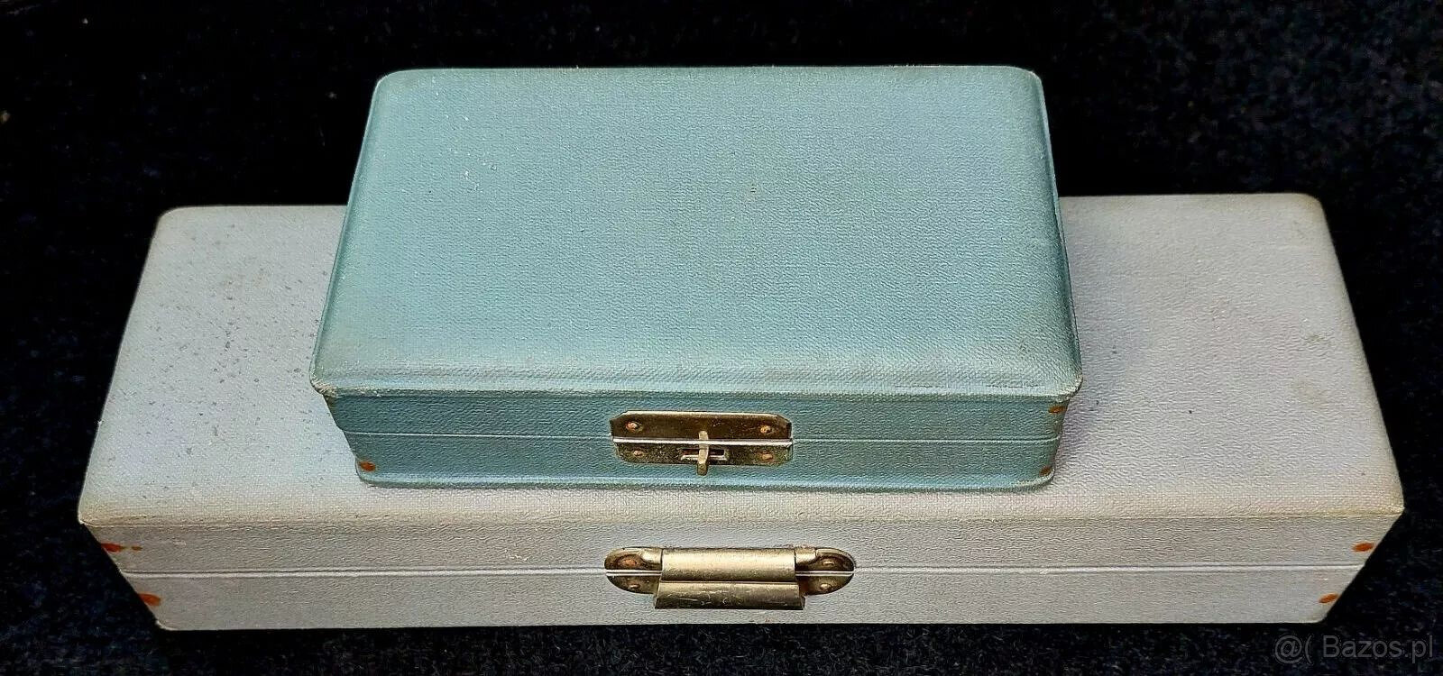 Zabytkowy mikrofon Telefunken Antik CM51 N i CMV 513 w etui