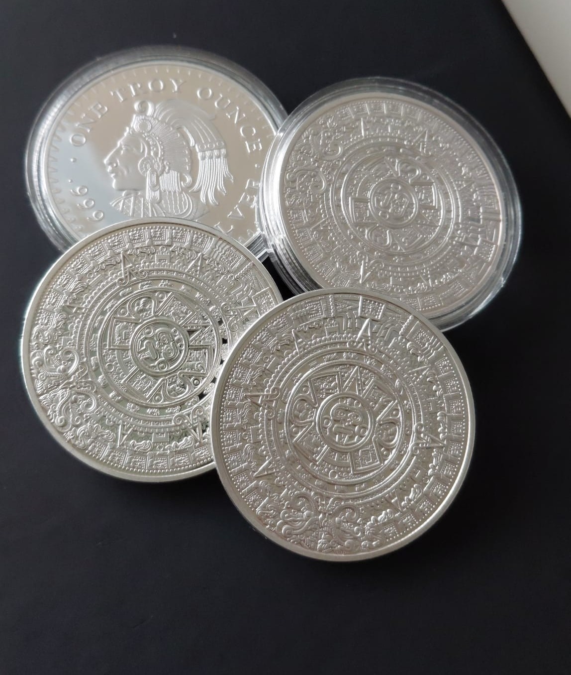 Golden State Mint Aztec Calendar 1 oz – srebrna runda inwest