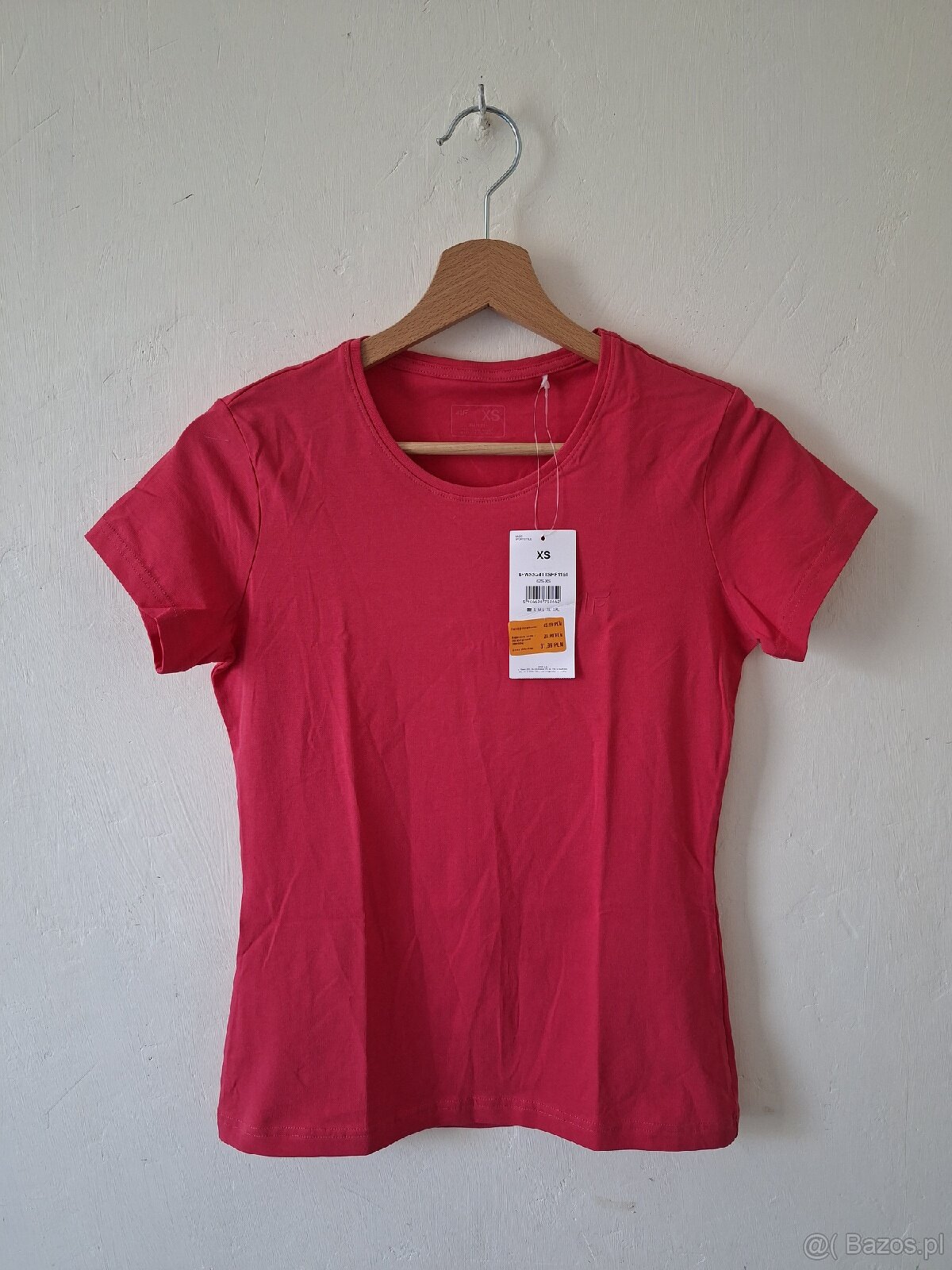 Różowa koszulka t-shirt nowa