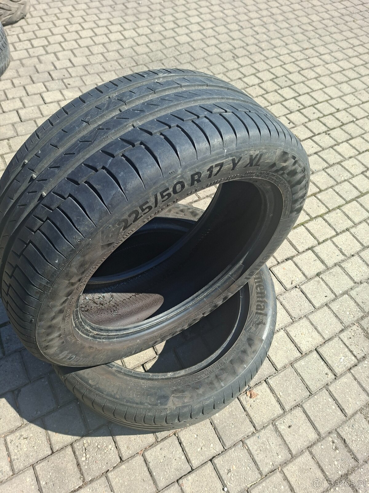 Opony 225/50/17 r xl CONTINETAL PREMIUM CONTAKT 6 98 v nie n