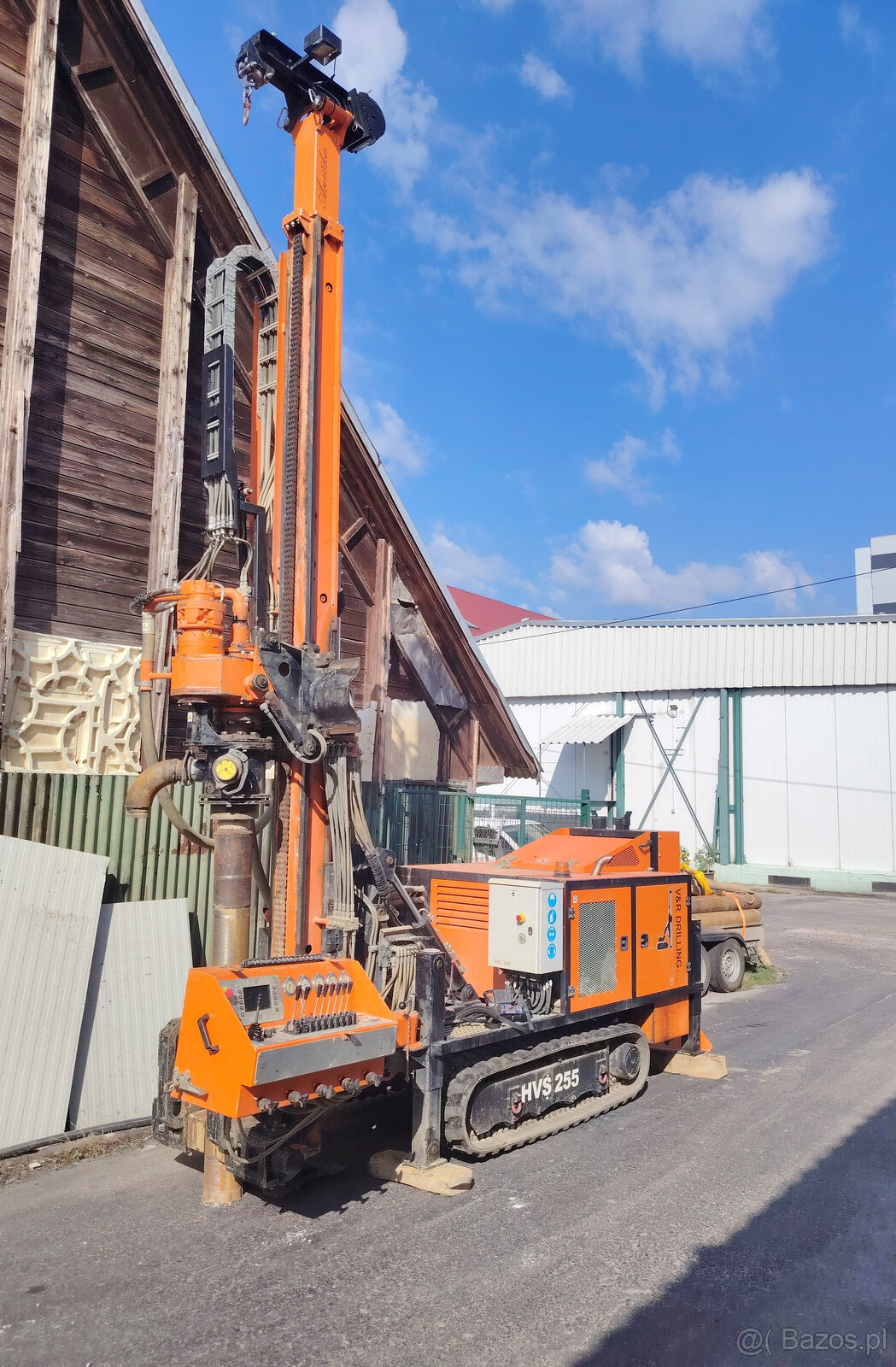 Wiertnica JaNO HVS 255 (r. 2021) - Kompletny zestaw / Lokali