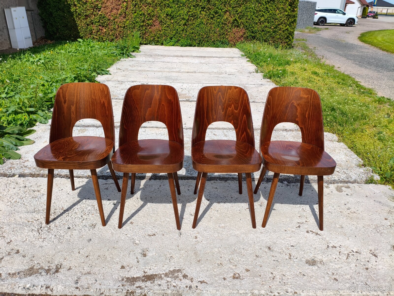 Haerdtl Oswald 4x židle Top stav