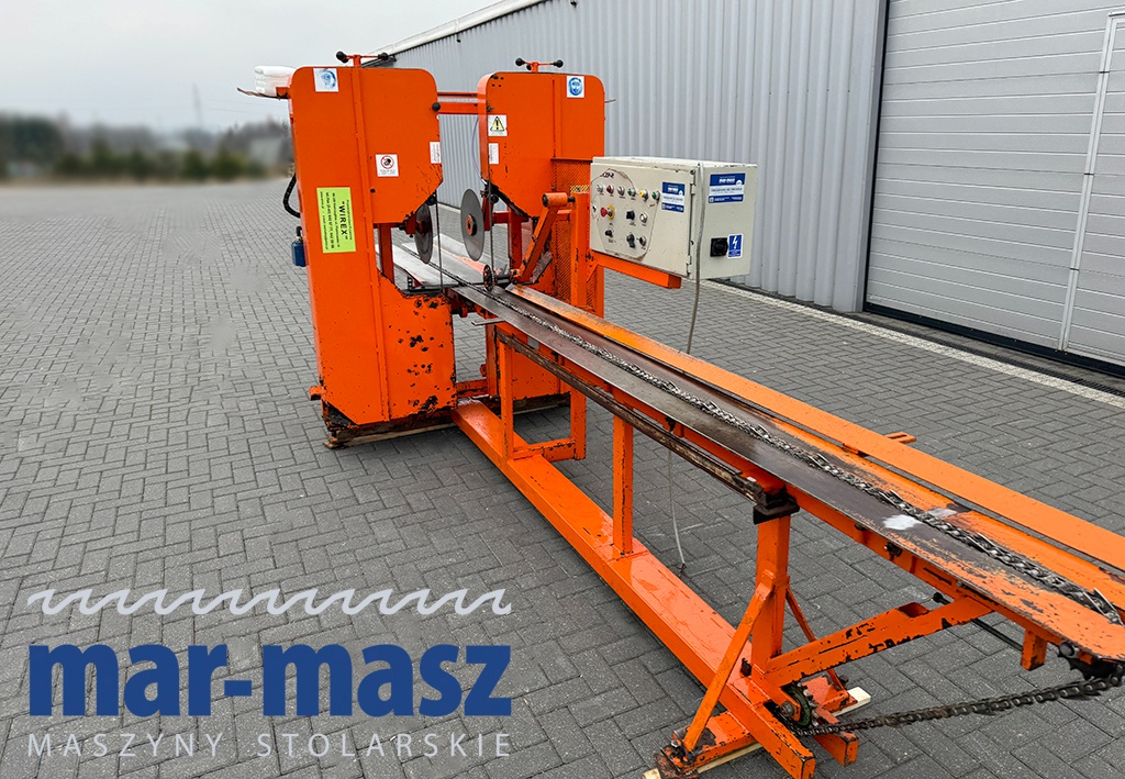 Trak pilarka 2-taśmowa pionowa WIREX typ CZP-2