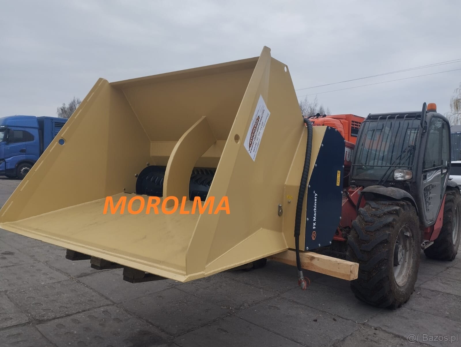 Rozdrabniacz szufla do rozdrabniania siekania okopowych
