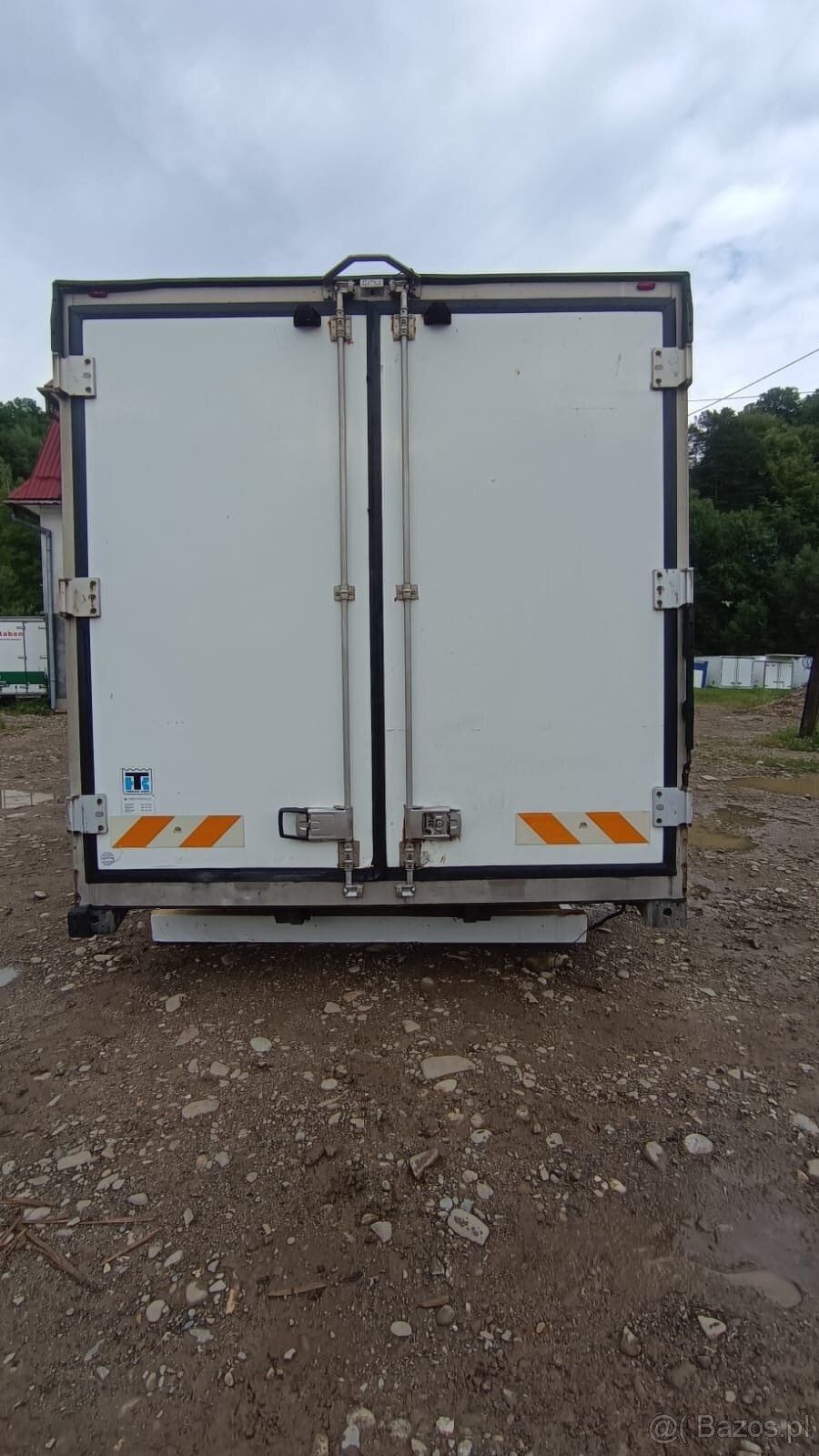Kontener samochodowy 16 europalet / Kontener Izoterma / Zabu