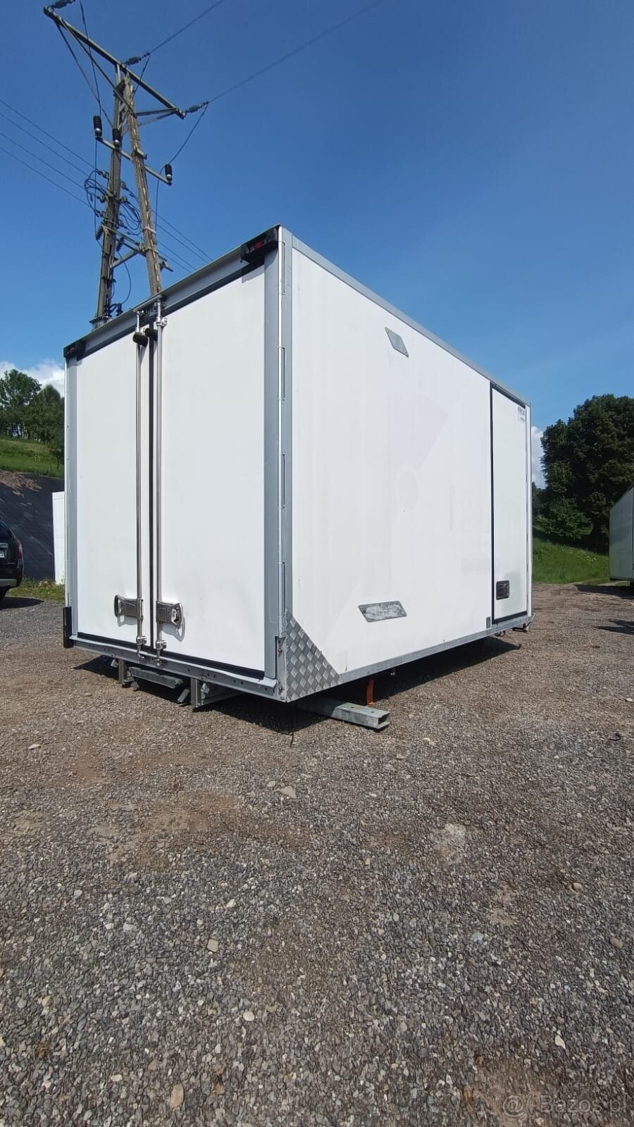 Kontener chłodniczy / Zabudowa chłodnicza / 6 Euro palet / K