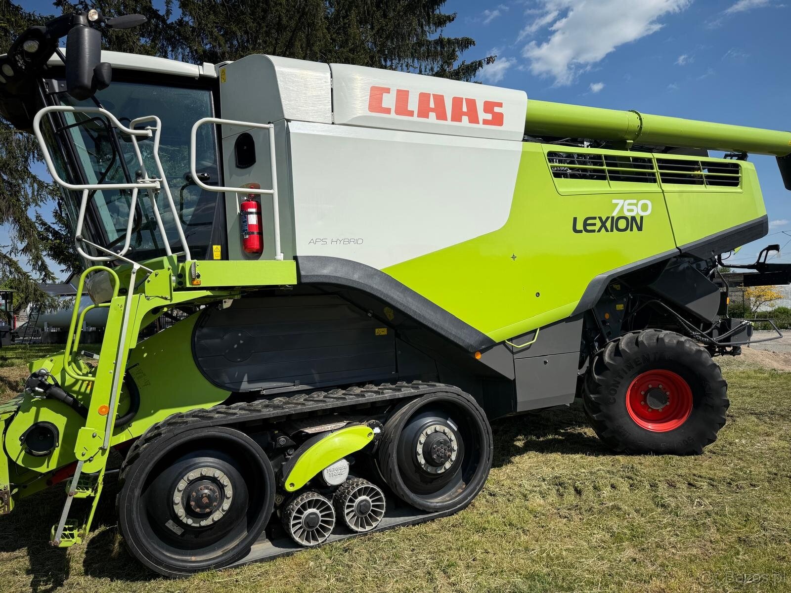 Kombajn zbożowy Claas Lexion 760TT rok 2015 heder do wyboru.