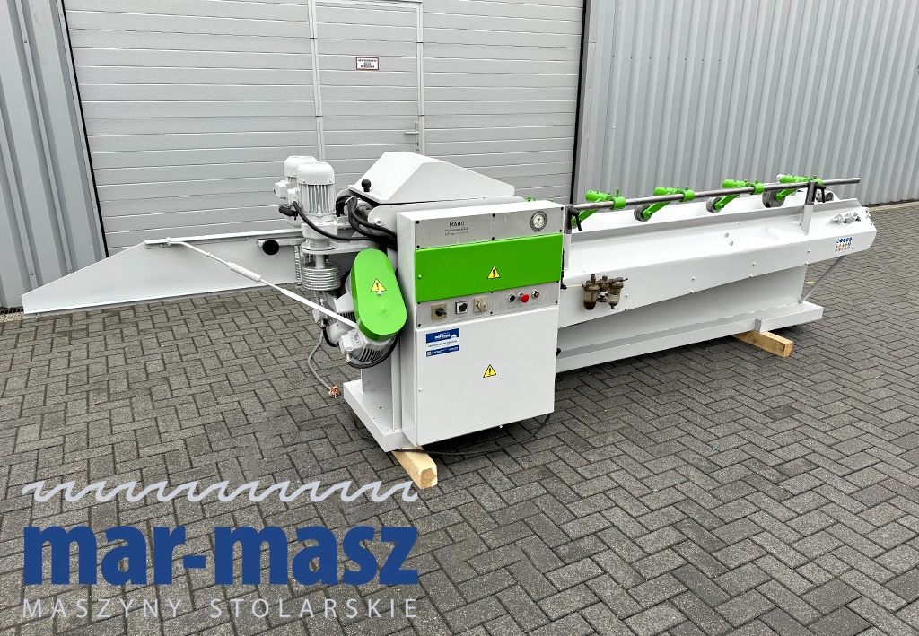 Pilarka do wzdłużnego rozcinania palisady