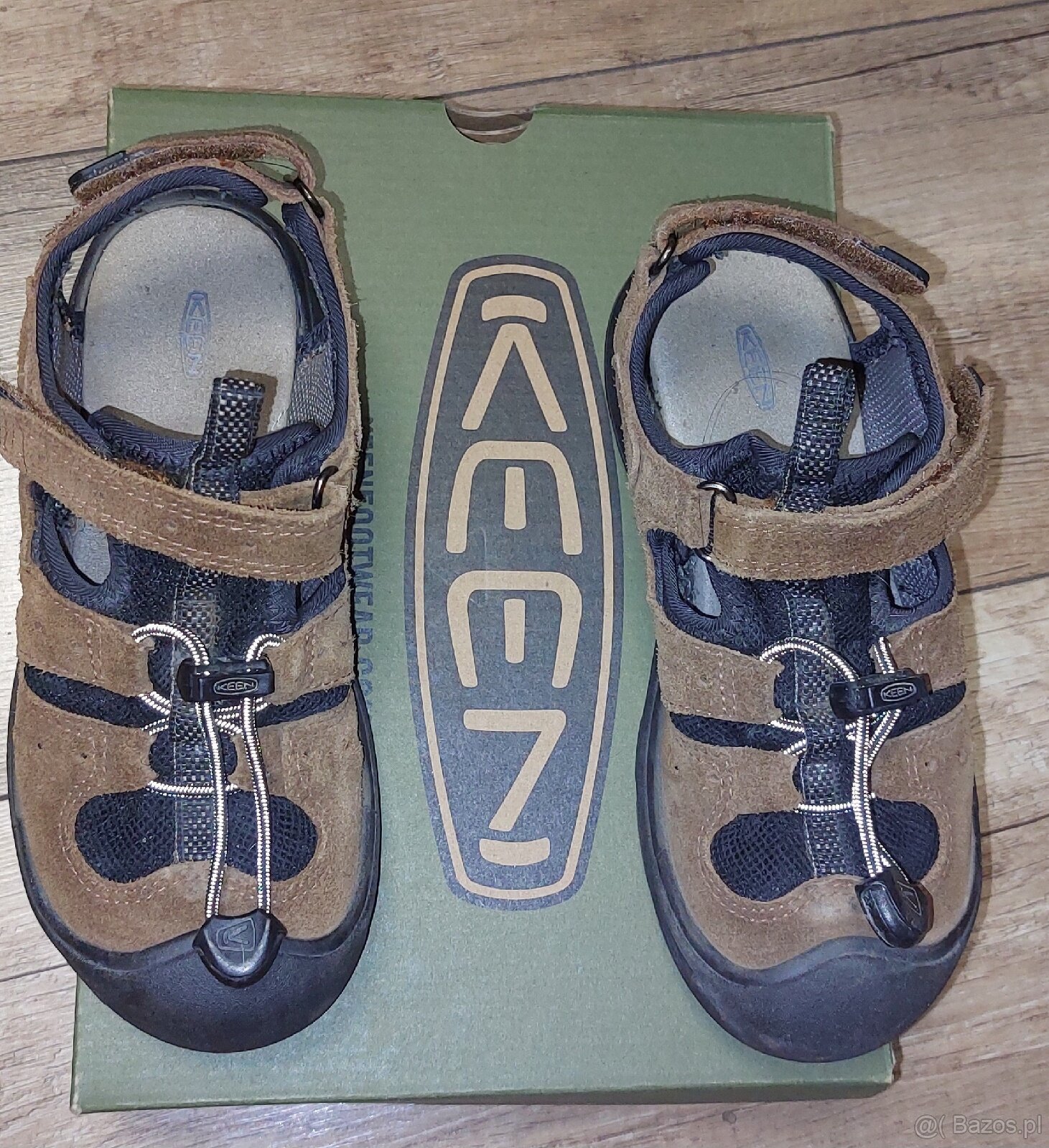 Sandały chłopięce Skórzane Keen rozm. 31 (19,5 cm)