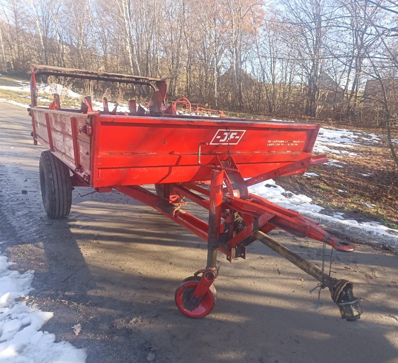 Rozrzutnik obornika JF AV 3