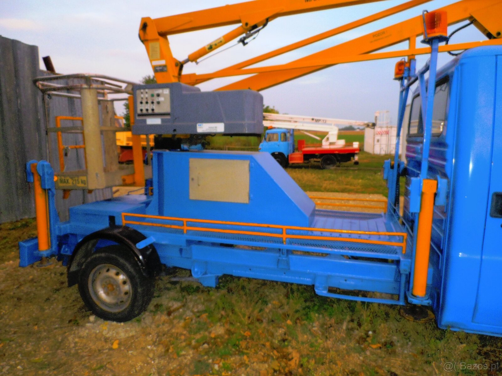 PEUGEOT BOXER - PLATFORMĘ MONTAŻOWĄ