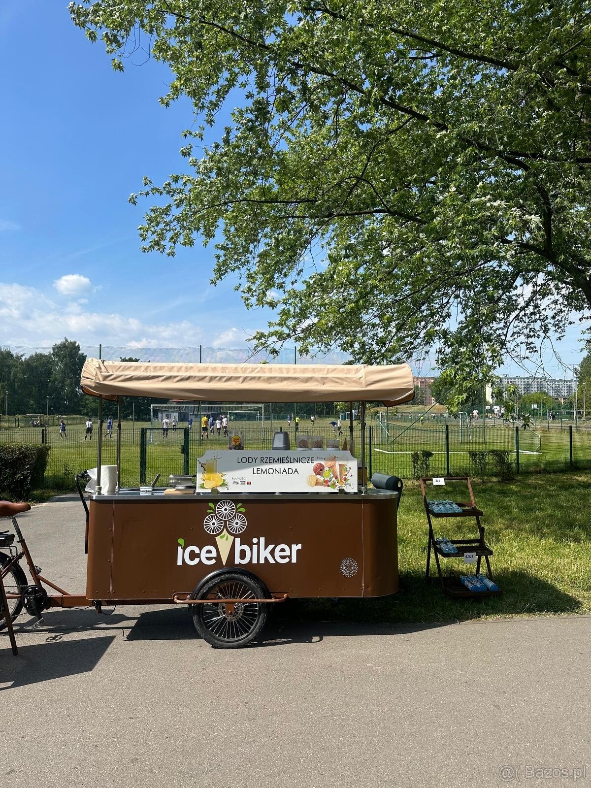 Riksza rower gastronomiczny do lodów-elektryczny napęd