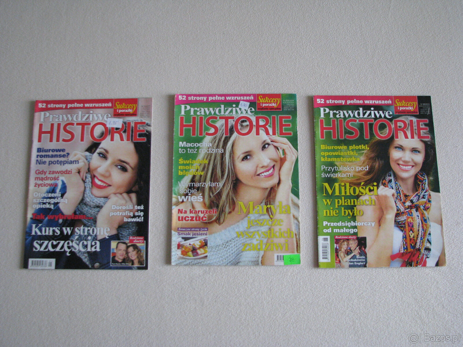 Sukcesy i porażki – Prawdziwe historie 2014 - 2017r – wydani