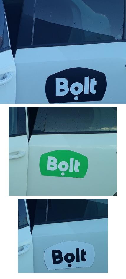 Magnetyczna naklejka „Bolt” 2.sz.