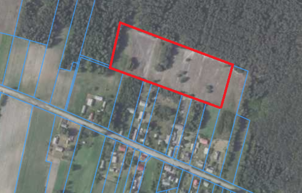 Działka rolna, pow. włodawski, Laski Bruskie, woj. lubelski