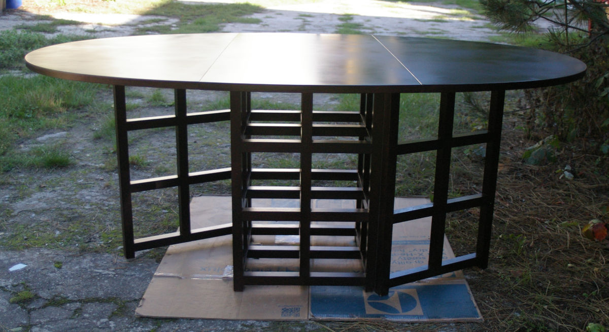 Stół Rennie Mackintosh ze składanym blatem, Warszawa