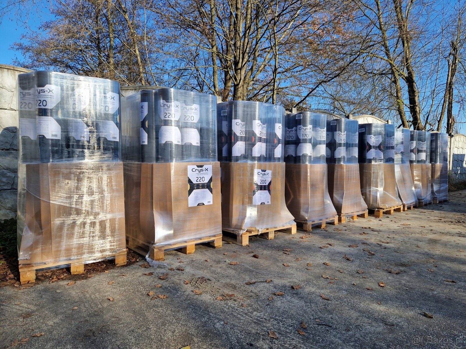 Membrany dachowe 75m2 od 100-250g