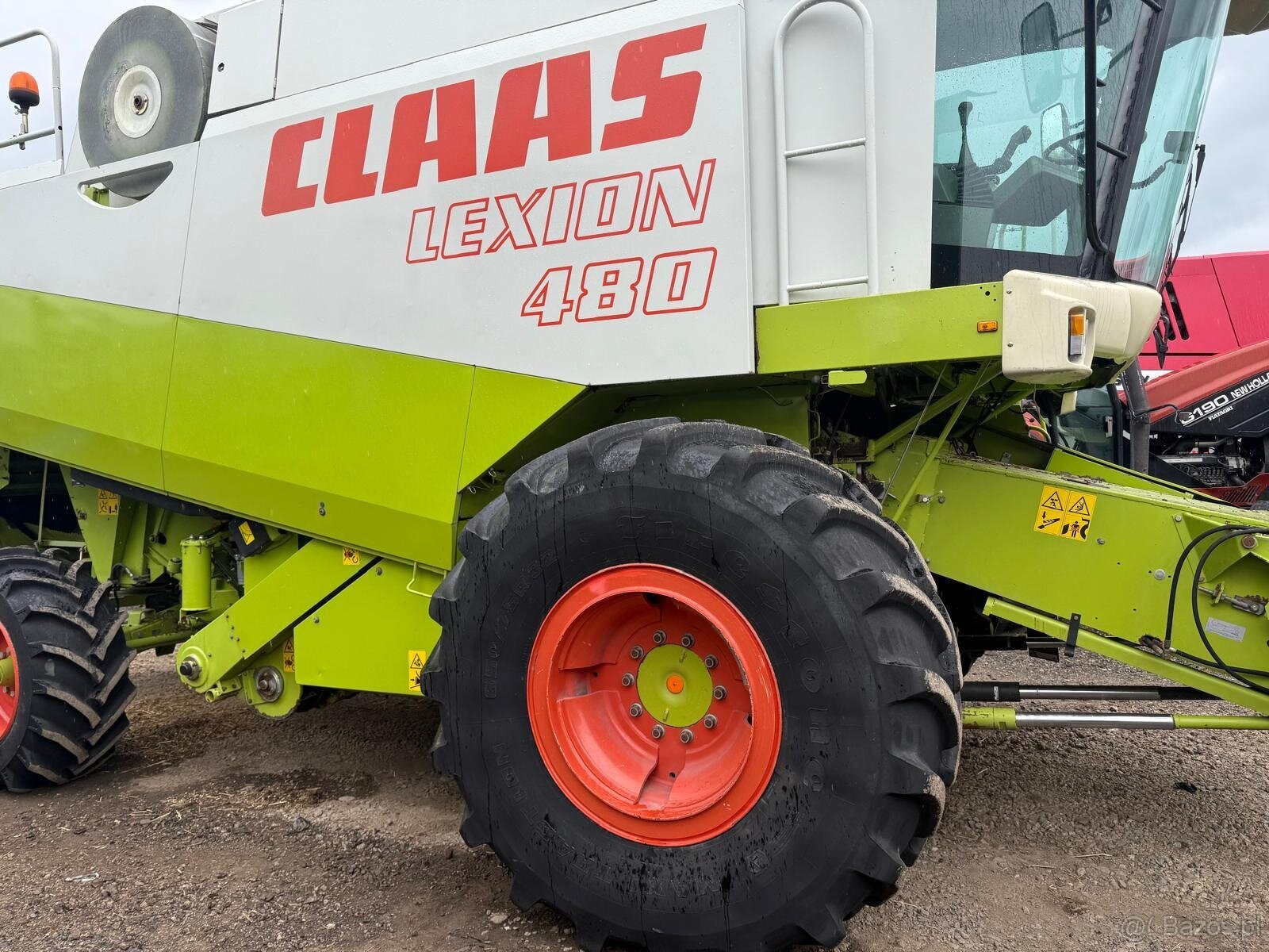 Kombajn zbożowy Claas Lexion 480 heder 7,5m stół do rzepaku