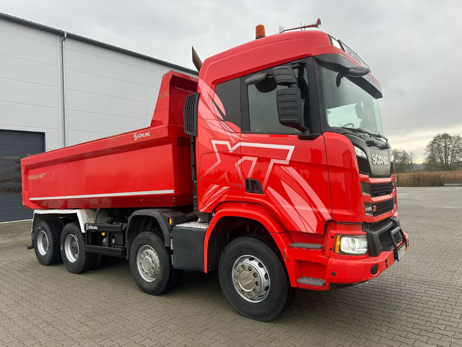Wywrotka Scania R 500 XT 8x4 Hardox 2018