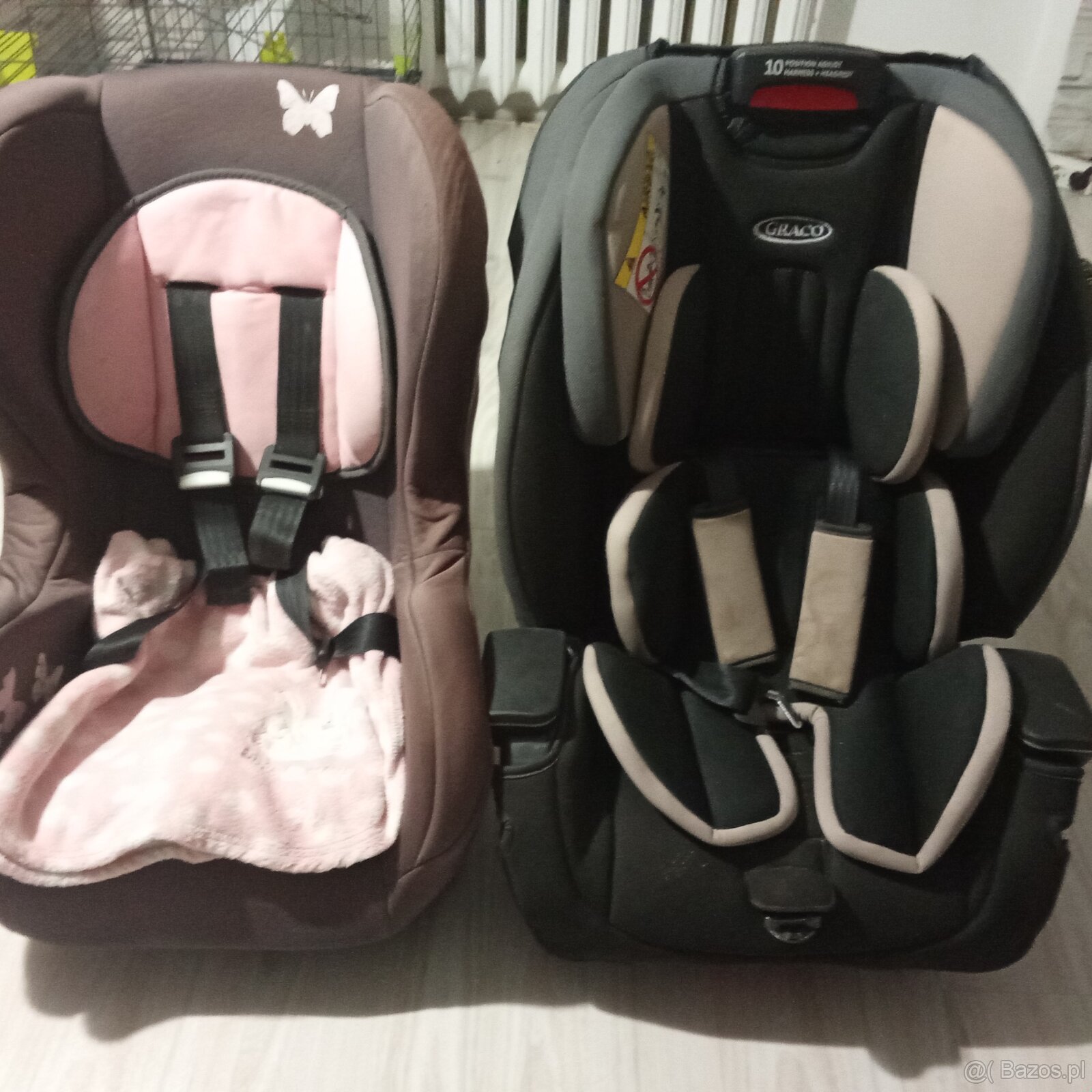 sprzedam foteliki samochodowe