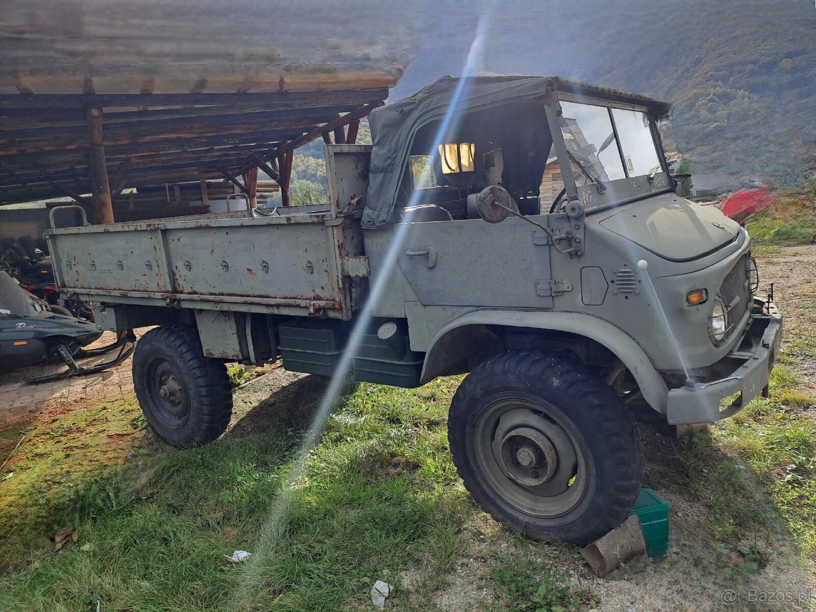 Sprzedam Unimog 404 – wojskowy specjal, rocznik 1967