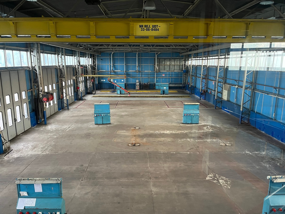 Hala produkcyjna magazynowa 1019 mkw Straszyn Obwodnica