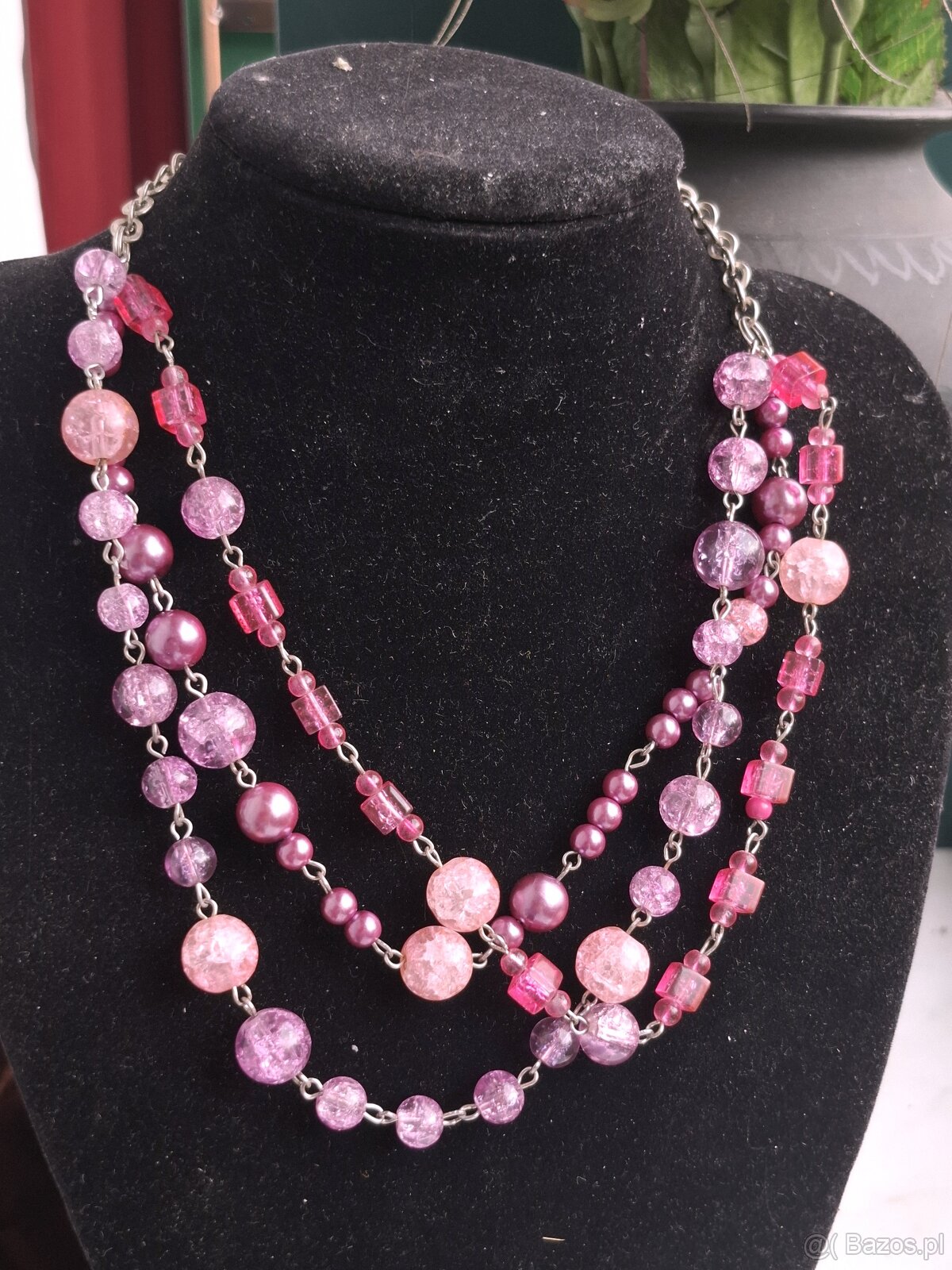 perełkowy naszyjnik choker
