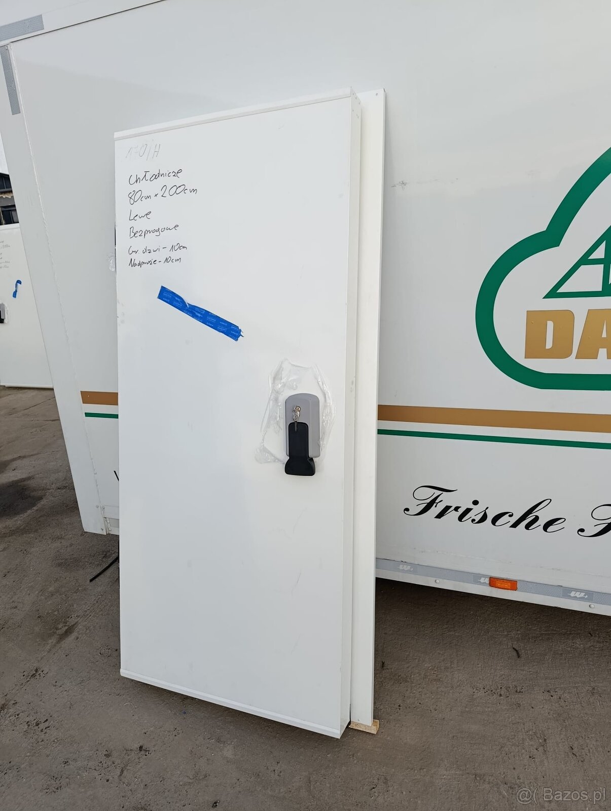 Drzwi chłodnicze bezprogowe