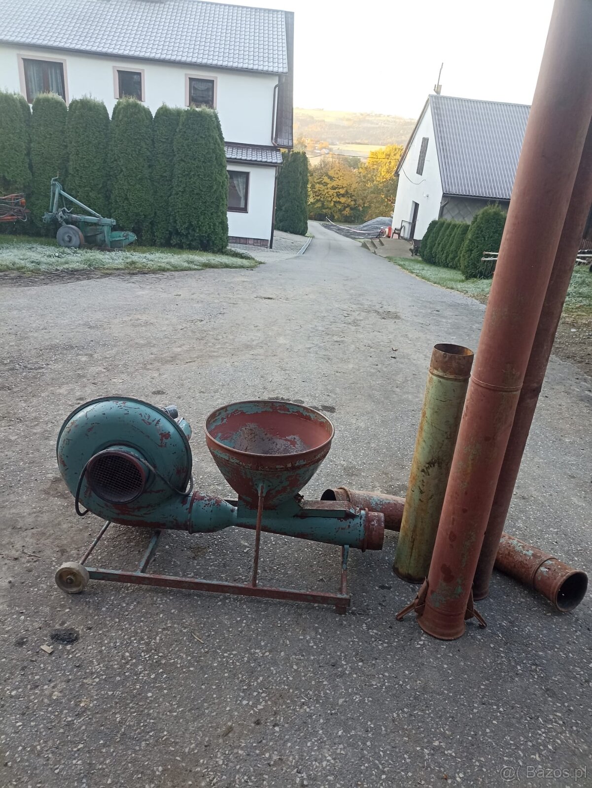 Dmuchawa do zboża z silnikiem Neuero