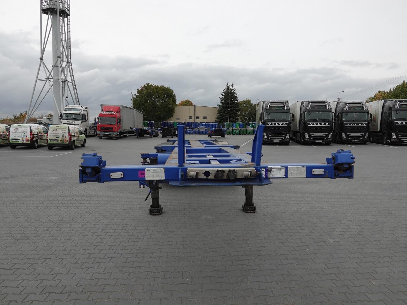 Naczepa podkonterenowa Broshuis 3UCC-39 2005 r