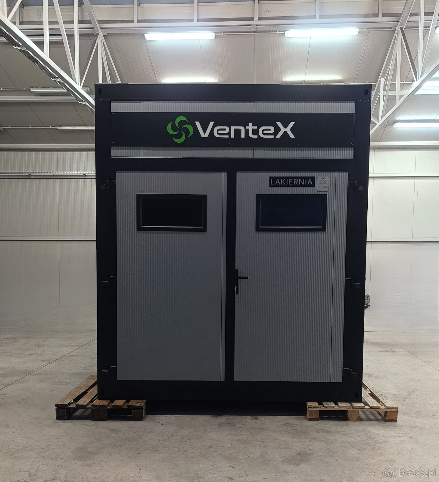 Mobilna Kabina Lakiernicza VenteX KONTI Kontener Lakierniczy