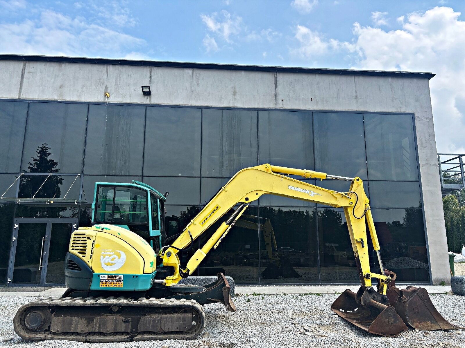 Yanmar VIO 75 KOPARKA GĄSIENICOWA 2007R. | Yanmar vio80 kubo