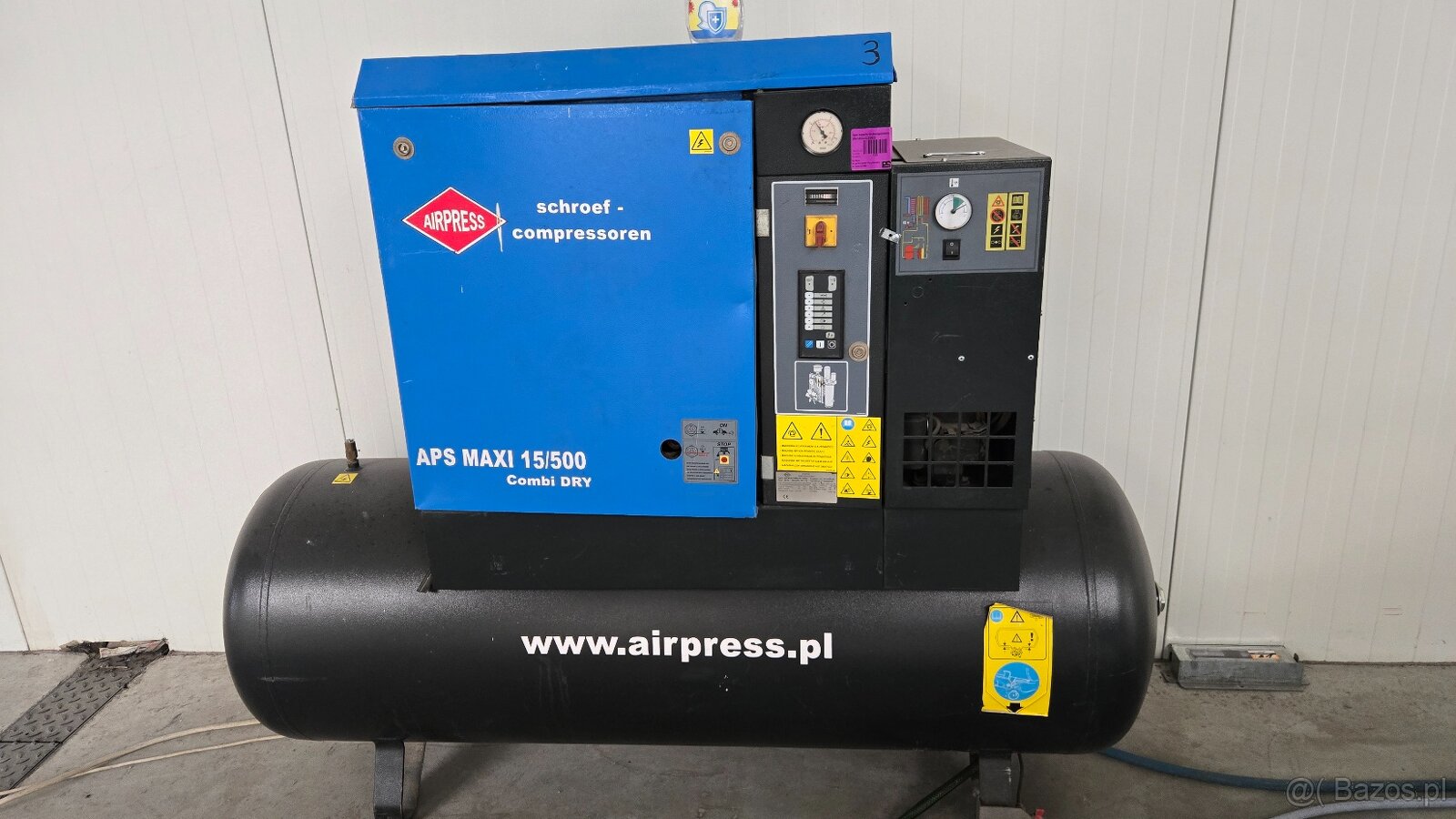 Sprężarka Airpress APS Maxi 15/500 ze zbiornikiem