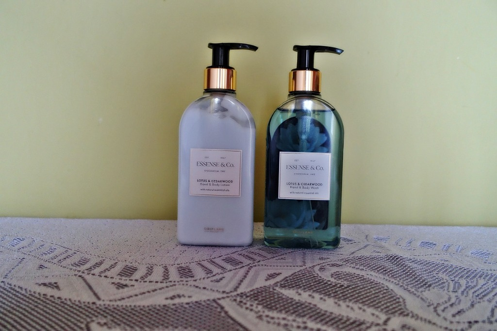 Zestaw żel do mycia + balsam do ciała Essense & Co Oriflame.
