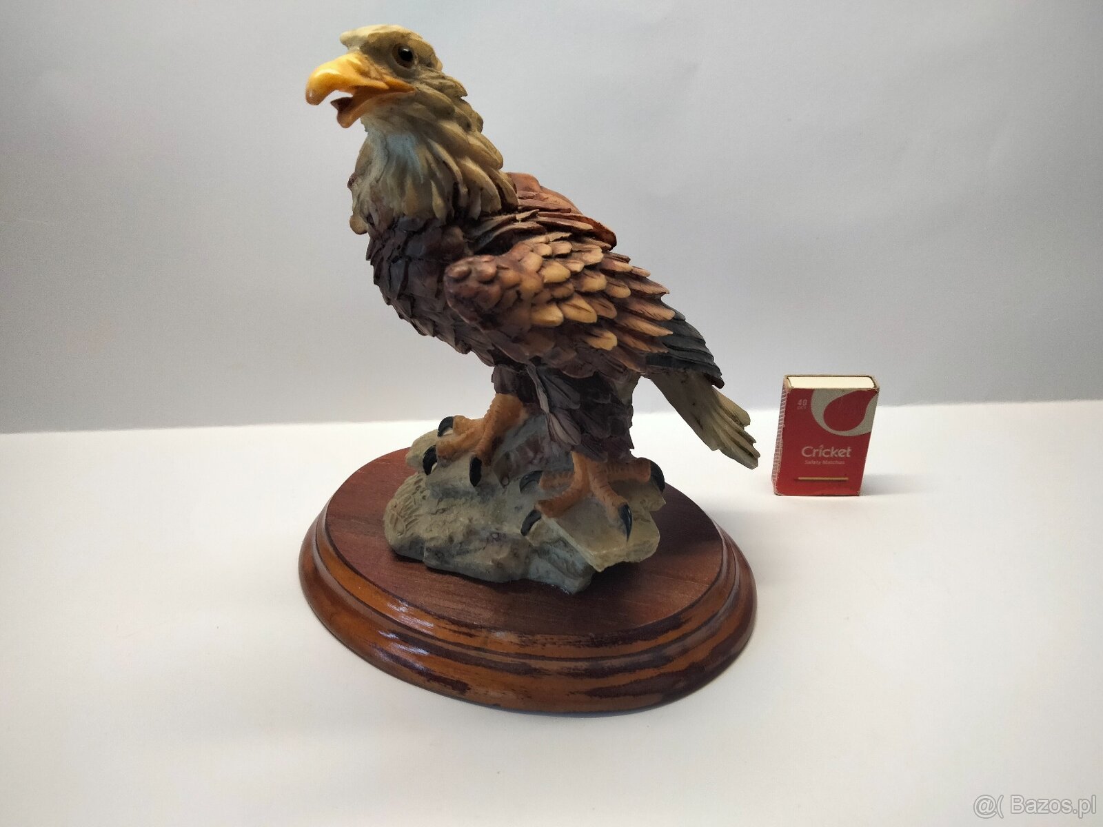 Włoska figura - sygnowana Ptak - Orzeł - stan kolekcjonersk