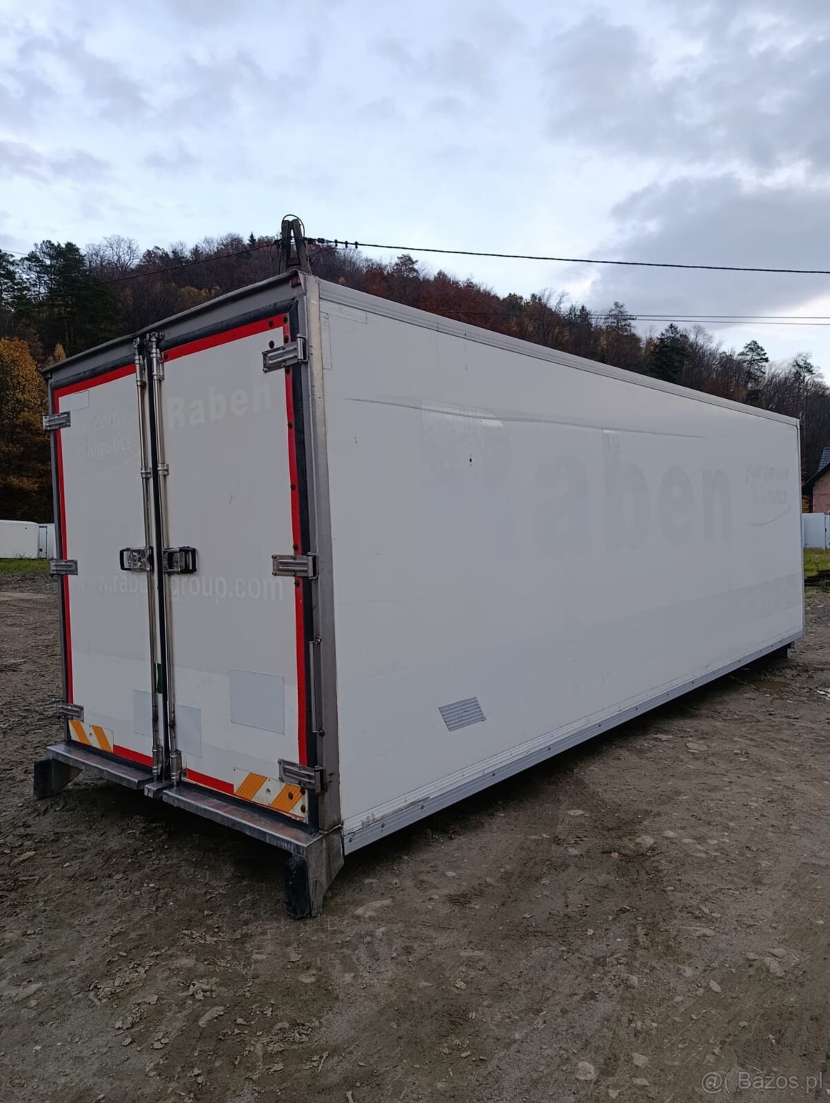 Kontener magazynowy / Kontener Izoterma / Zabudowa Chłodnicz