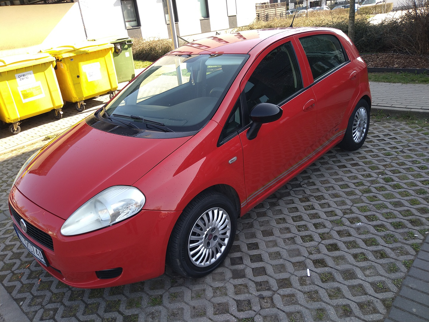 fiat grande punto 2008r 1.2 gaz