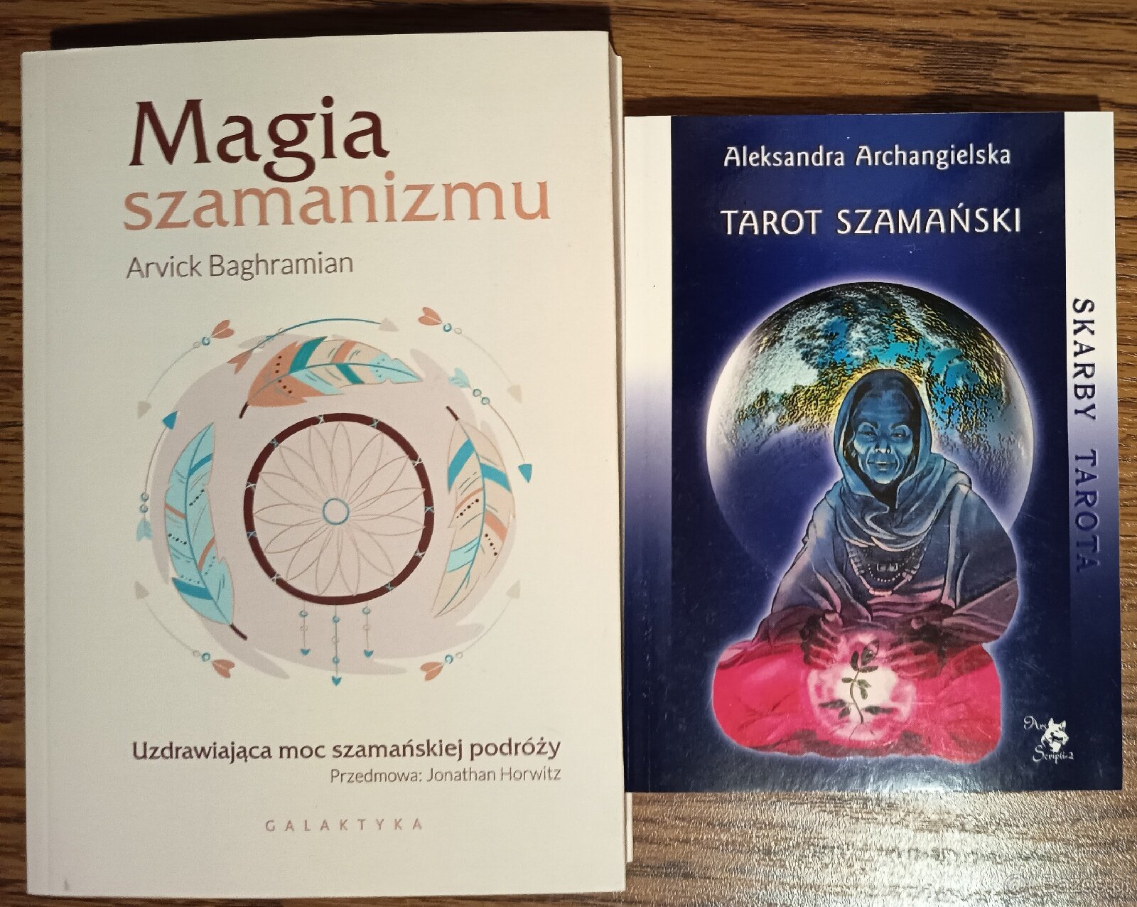 Zestaw 2x książka Tarot i Magia szamanizmu