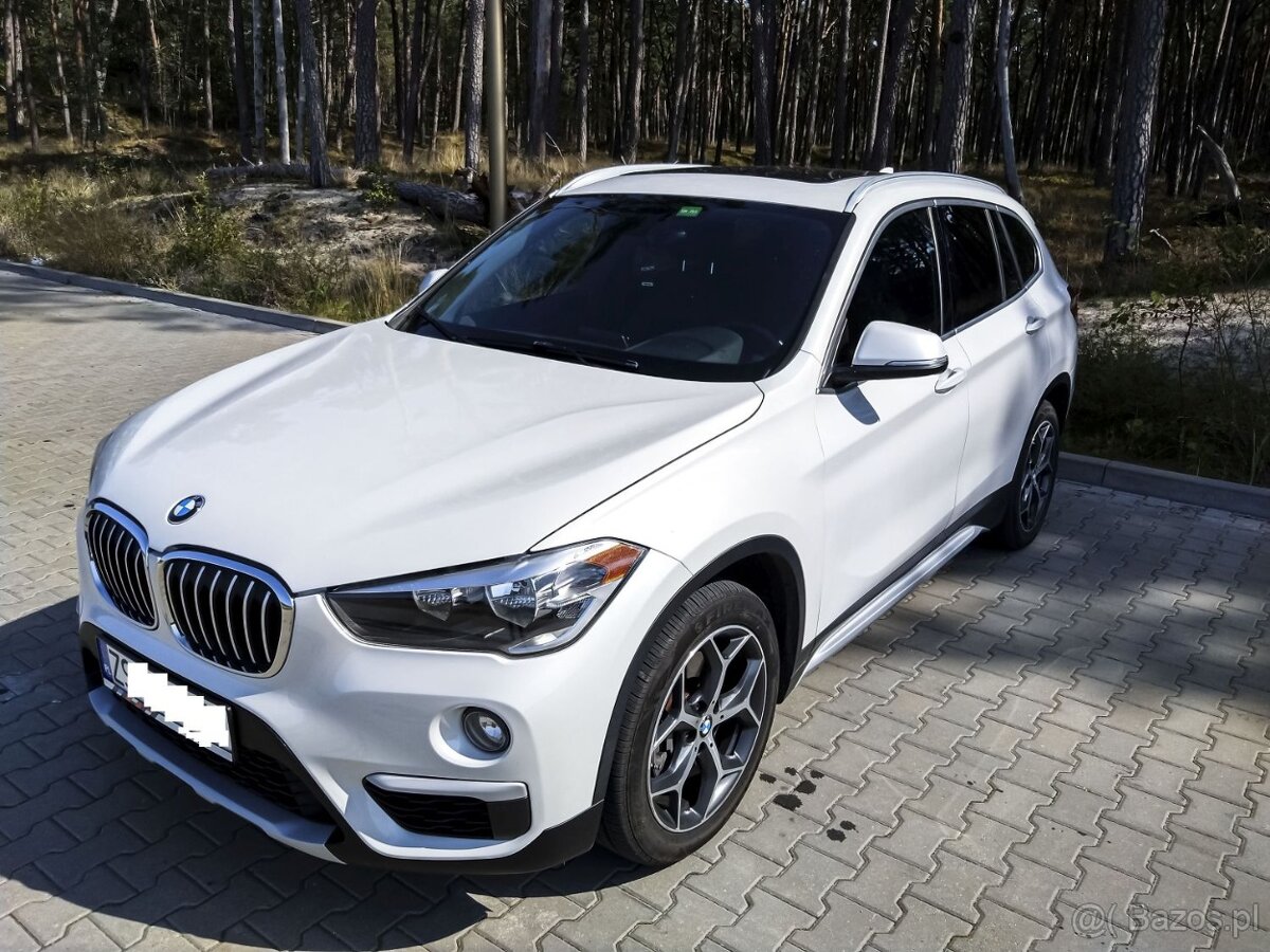 "Biały Żar Mocy " – BMW X1 sDrive 28i 2018