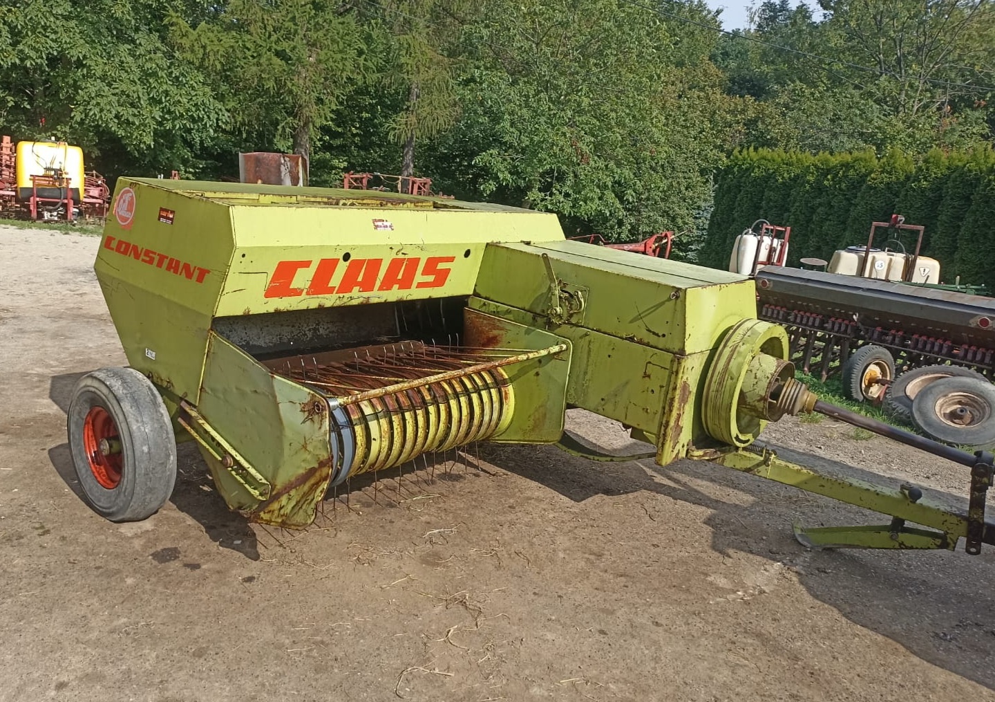 Prasa kostkująca wysokiego zgniotu Claas Constant