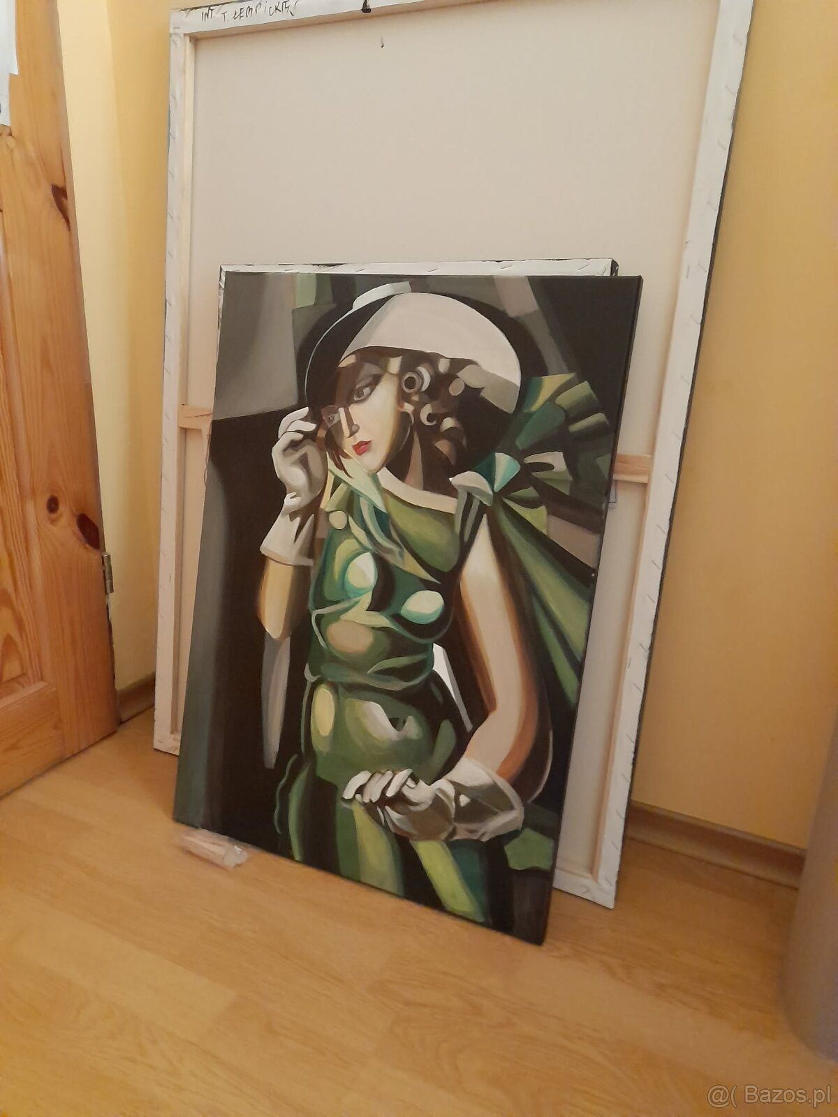 Sprzedam obraz Tamara Łempicka- Kobieta w kapeluszu